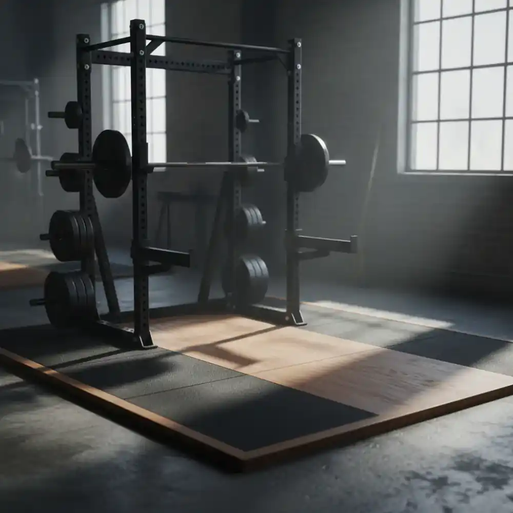 Weightlifting platform