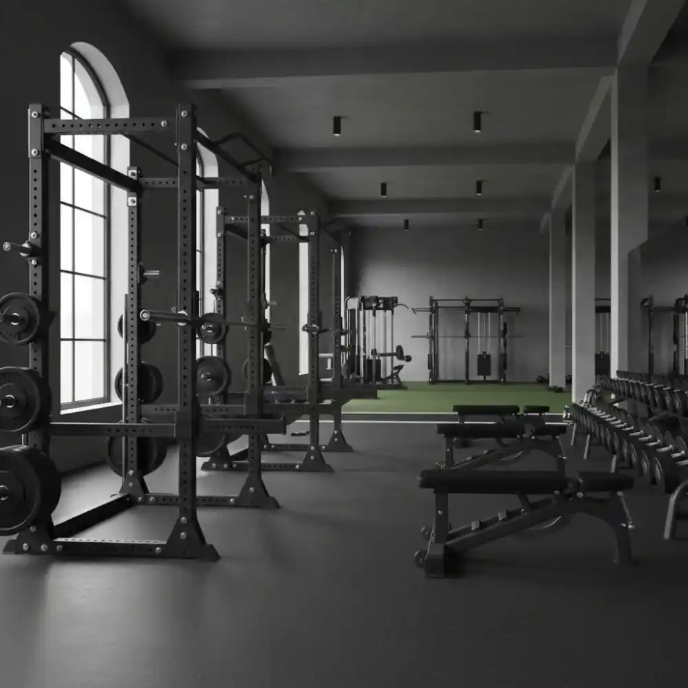Athlete preparing for a heavy lift