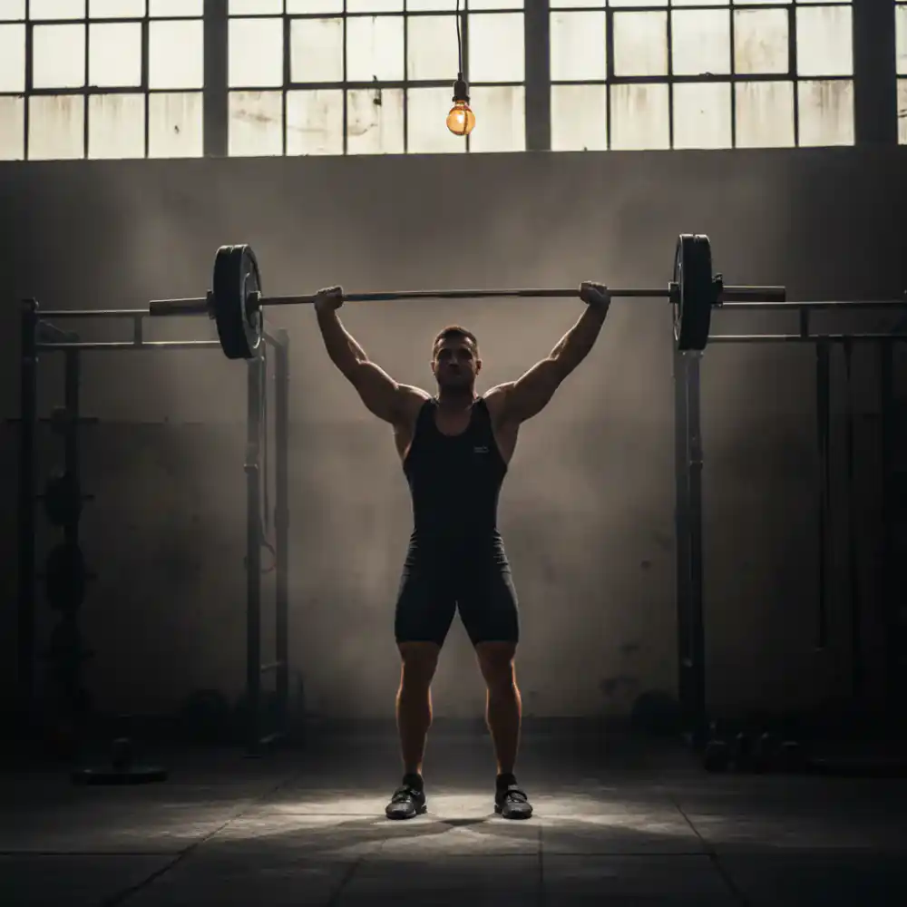 Olympic weightlifting snatch